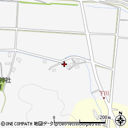 京都府福知山市上天津122-1周辺の地図