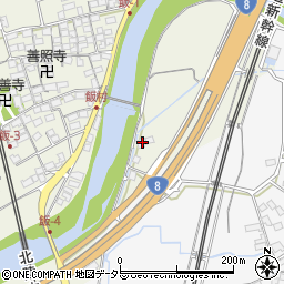 滋賀県米原市飯971周辺の地図