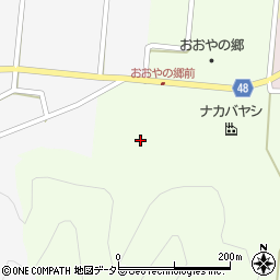 兵庫県養父市大屋町笠谷96周辺の地図