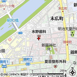 兼松米穀店周辺の地図