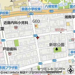 秋山佳子美容室周辺の地図