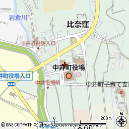中井町農村環境改善センター図書室周辺の地図
