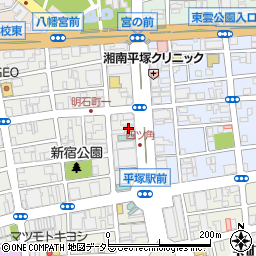 太陽生命保険株式会社　平塚支社周辺の地図