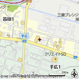 湘和会堂手広周辺の地図