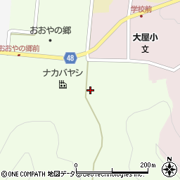 兵庫県養父市大屋町笠谷140周辺の地図