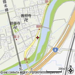 滋賀県米原市飯648周辺の地図
