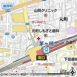 スルガ銀行茅ヶ崎支店 ＡＴＭ周辺の地図