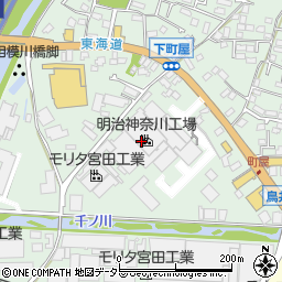 明治フレッシュネットワーク株式会社湘南支店周辺の地図