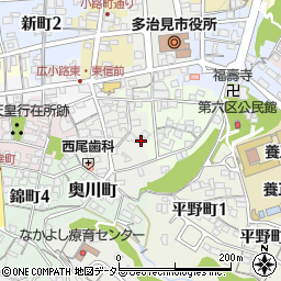 岐阜県多治見市窯町81周辺の地図
