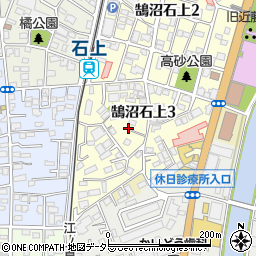 神奈川県藤沢市鵠沼石上3丁目1-14周辺の地図