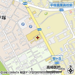 クリエイトＳＤ平塚桜ヶ丘店周辺の地図