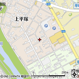 神奈川県平塚市上平塚10周辺の地図