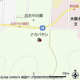 兵庫県養父市大屋町笠谷111周辺の地図