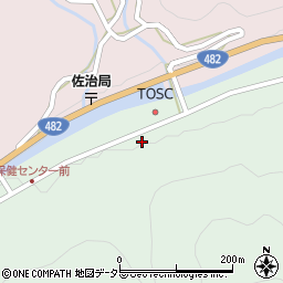 鳥取県鳥取市佐治町加瀬木1303周辺の地図