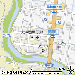 株式会社金森香粧堂周辺の地図