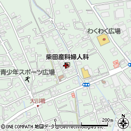 柴田産科婦人科クリニック周辺の地図