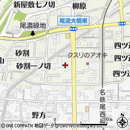 花乃屋　木曽川店周辺の地図