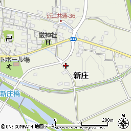 滋賀県米原市新庄309周辺の地図