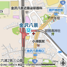 神奈川県横浜市金沢区瀬戸16-38周辺の地図
