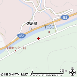 鳥取県鳥取市佐治町加瀬木1315周辺の地図