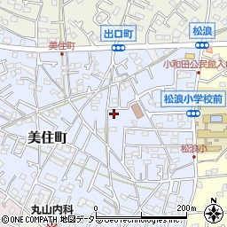 〒253-0023 神奈川県茅ヶ崎市美住町の地図