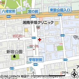 ポラテック富士株式会社　横浜事業支店湘南営業所周辺の地図