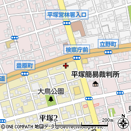 セブンイレブン平塚２丁目店周辺の地図