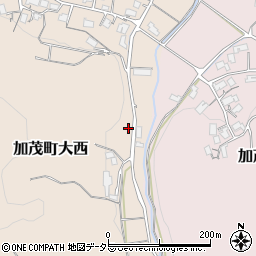 島根県雲南市加茂町大西71周辺の地図