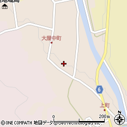 兵庫県養父市大屋町大屋市場212周辺の地図