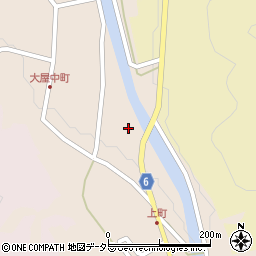 兵庫県養父市大屋町大屋市場244周辺の地図
