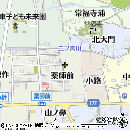 愛知県犬山市薬師前28-4周辺の地図