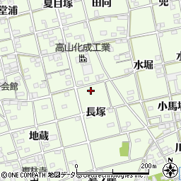愛知県一宮市瀬部長塚10周辺の地図