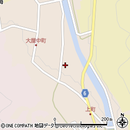兵庫県養父市大屋町大屋市場243周辺の地図