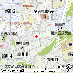 岐阜県多治見市窯町31周辺の地図