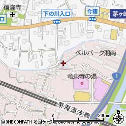 神奈川県茅ヶ崎市中島1400周辺の地図