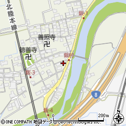 滋賀県米原市飯572周辺の地図