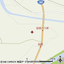 岐阜県大垣市上石津町牧田4052周辺の地図