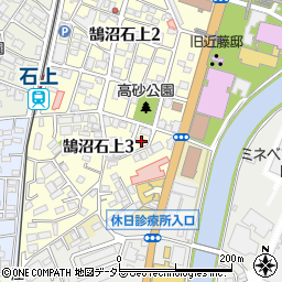 神奈川県藤沢市鵠沼石上3丁目2-7周辺の地図