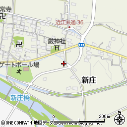 滋賀県米原市新庄320周辺の地図