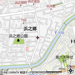 神奈川県茅ヶ崎市浜之郷95周辺の地図