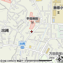 神奈川県平塚市出縄410-31周辺の地図