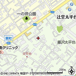 神奈川県藤沢市辻堂太平台2丁目1周辺の地図