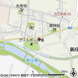 滋賀県米原市新庄446周辺の地図