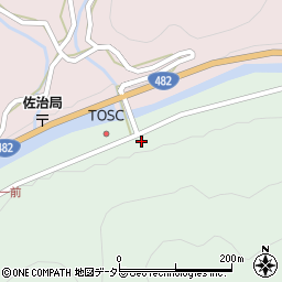 鳥取県鳥取市佐治町加瀬木1285周辺の地図