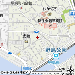 神奈川県横浜市金沢区平潟町周辺の地図