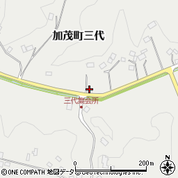 島根県雲南市加茂町三代712周辺の地図