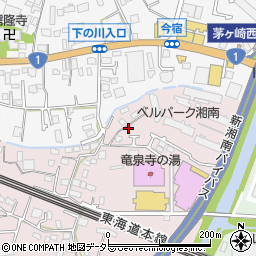 神奈川県茅ヶ崎市中島1396周辺の地図