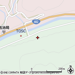 鳥取県鳥取市佐治町加瀬木1270周辺の地図