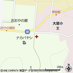 兵庫県養父市大屋町笠谷148周辺の地図
