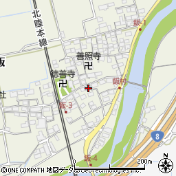 滋賀県米原市飯564周辺の地図